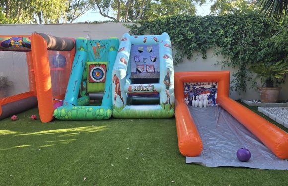 MINI FERIA HINCHABLE
