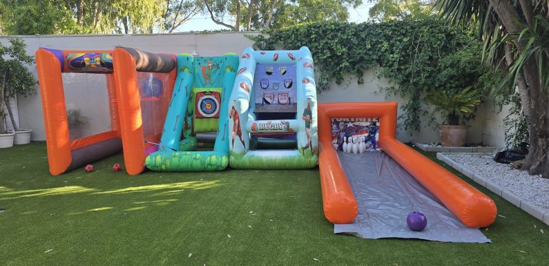 MINI FERIA HINCHABLE